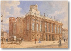 Картина Королевский замок в Турине