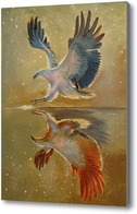 Картина Орел на охоте