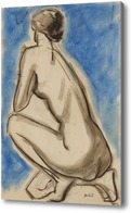Картина Девушка на коленях