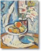 Картина Натюрморт с цветами и фруктами 
