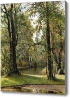 Картина Осень на Крестовском острове