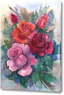 Картина Букетик роз