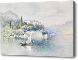 Картина Вилла Акрмоатик, озеро Комо 