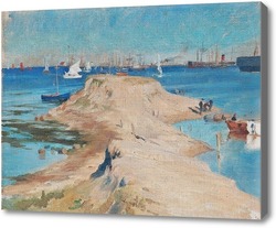 Картина Парусники, Эдельфельт Альберт