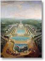 Картина Вид на дворец и сады в Марли