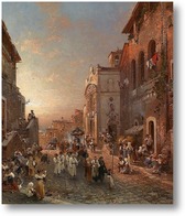 Картина Шествие в Неаполе