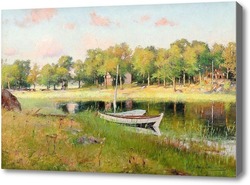 Картина Ландшафт реки