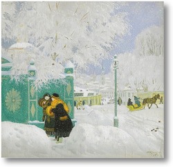 Картина Зимняя сцена
