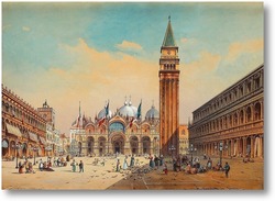 Картина Площадь Сан Марко в Венеции