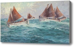 Картина Яхты, 1921