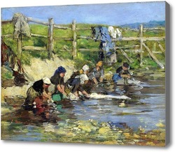 Картина Прачки у потока