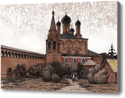 Картина На Крутицком подворье, г.Москва