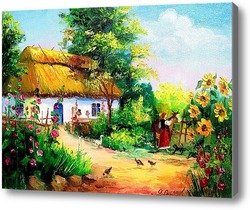 Картина Украинское село