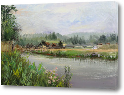 Картина Река Дарья