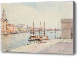 Картина Большой канал, Венеция.