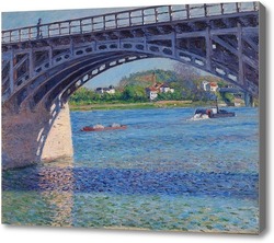 Картина Мост в Аржантее и Сена