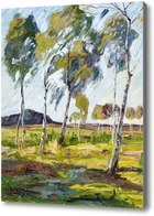 Картина Берёзовй лес