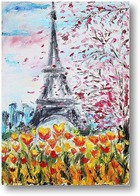 Купить картину Весенний Париж