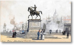 Картина Статуя Карла XIV