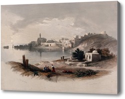 Картина Сидон, вид с севера