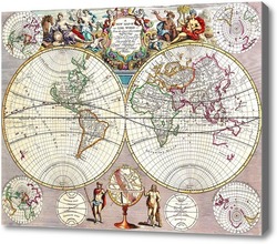 Купить картину Карта мира