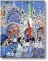 Картина Флорианское кафе,Венеция