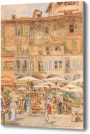 Картина Овощной рынок в Вероне