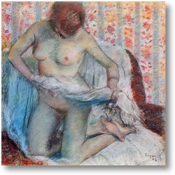 Картина Женщина за туалетом. 1895