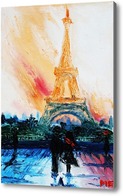 Купить картину Утро в Париже