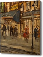 Картина Парижская улица 