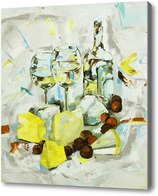 Картина Белое вино