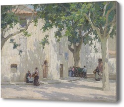 Картина Уличный угол, Кассис, недалеко от Марселя