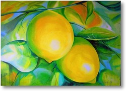 Картина Лимоны 