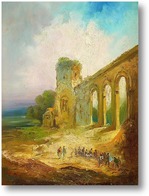 Картина Пейзаж с Акведук