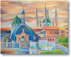 Купить картину Казанский кремль