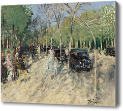 Картина Весна в лесу, 1929