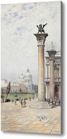 Купить картину Вид с площади Сан-Марко, Венеция.