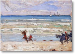 Картина Пляжная сцена
