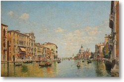 Картина Вид на Большой канал в Венеции