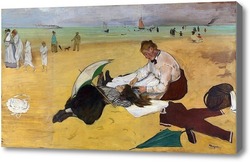Картина Сцена на пляже