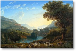 Картина Долина Ровето. 1795