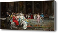 Картина Дворцовые танцы, 1894