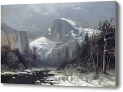 Картина Зима в долине Йосемити