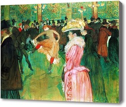 Картина Танец в Мулен Руж