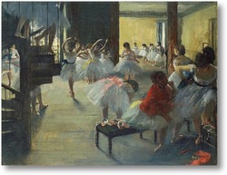 Картина Танцевальный класс, 1873