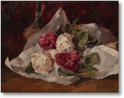 Картина Букет из роз, 1879
