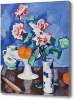 Картина Натюрморт с розами и апельсинами