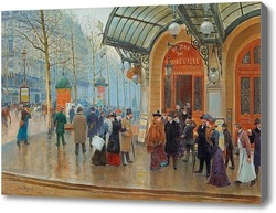 Картина Театр дю водевиль, Париж