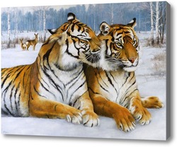 Картина Тигры