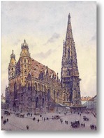 Купить картину Церковь Св. Стефана в Вене